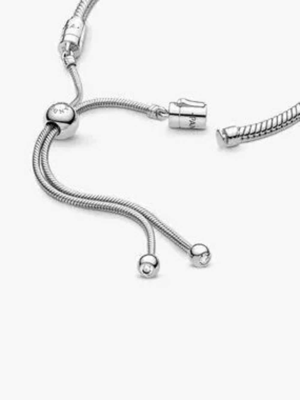 Pandora Snake Chain Slider Bracelet